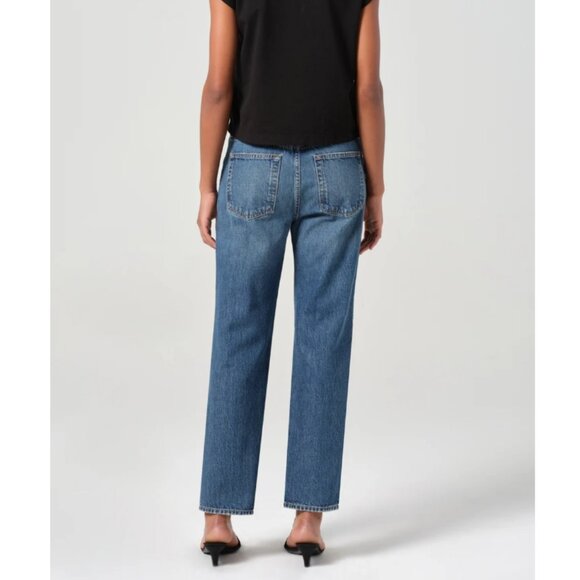 Agolde Valen Mid Rise Vintage Straight Jeans SIZE 29 - Picture 2 of 8
